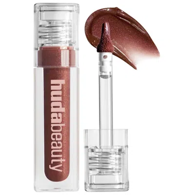 Huda Beauty Faux Filler Shiny Non-sticky Lip Gloss She Fire 0.13 oz / 3.9 ml
