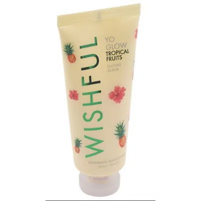 Huda Beauty Ladies Yo Glow Tropical Fruits Enzyme Scrub 1.35 oz Skin Care 6291106037494 In Transparent