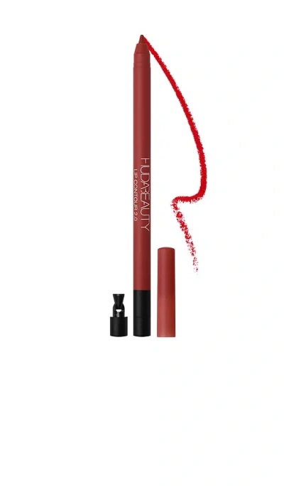 Huda Beauty Lip Contour Lip Liner 2.0 In Red