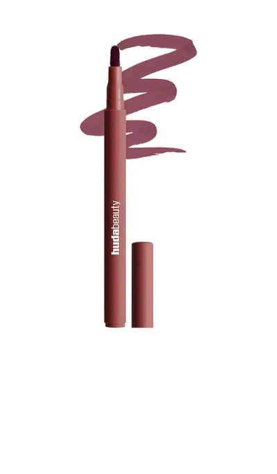 Huda Beauty Lip Contour Lip Stain In Berry Brown
