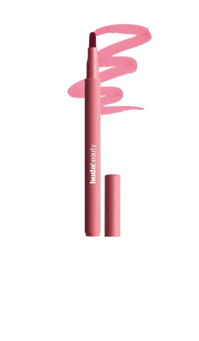 Huda Beauty Lip Contour Lip Stain In Brown