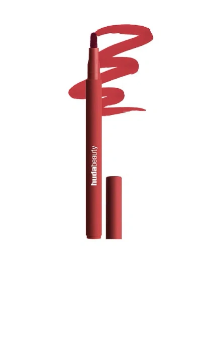 Huda Beauty Lip Contour Lip Stain In Red