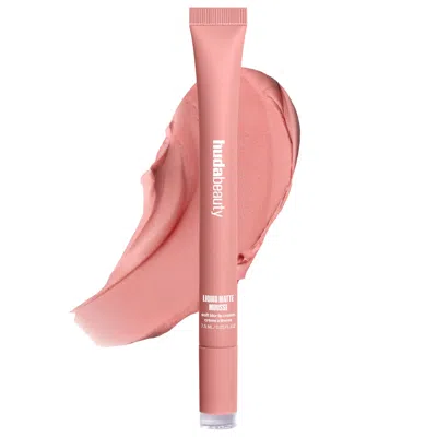 Huda Beauty Liquid Matte Mousse Soft Blur Lip Cream Baby Pink 0.25 Oz/7.5 ml