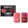 Huda Beauty Mini Baby Blush Duo Set Strawberry Cream And Black Cherry 0.06 oz / 2 ml