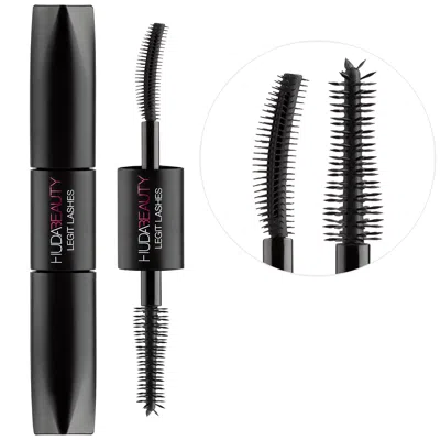 Huda Beauty Mini Legit Lashes Double-ended Volumizing And Lengthening Mascara 2 X 0.11 oz/ 3.5 ml