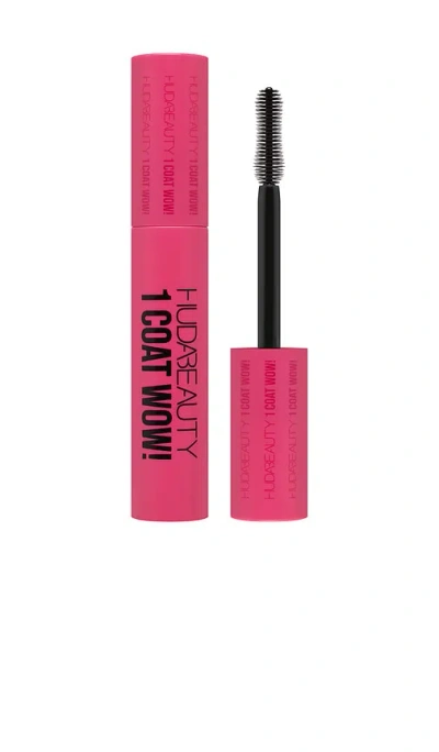 Huda Beauty Mini One Coat Wow Mascara In Black