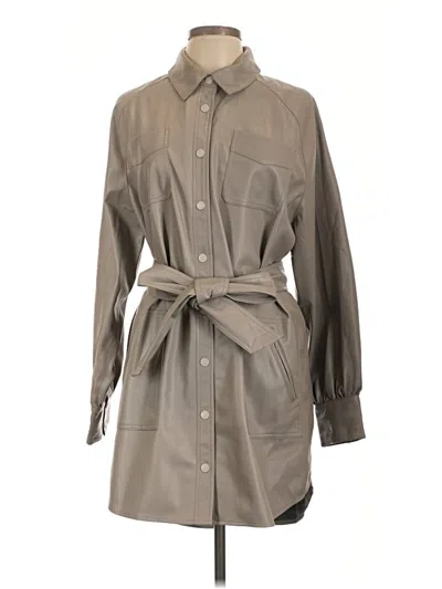 Pre-owned Hudson 3/4 Sleeve Top In Tan