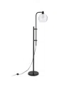 Hudson & Canal 68" Metal Antho Height-adjustable Floor Lamp In Blackened Bronze