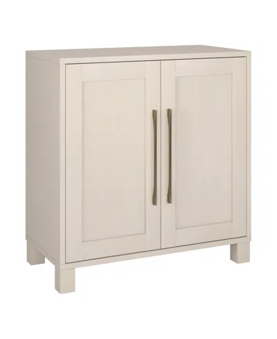 Hudson & Canal Chabot 28" Wide Rectangular Accent Cabinet In Neutral