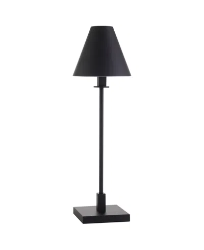 Hudson & Canal Clement 28" Metal Table Lamp With Metal Shade In Blackened Bronze