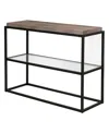 Hudson & Canal Hector Accent Table, 42" X 14"