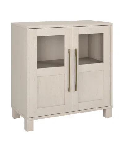 Hudson & Canal Holbrook 28" Wide Rectangular Accent Cabinet In Neutral