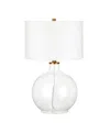 Hudson & Canal Laelia Table Lamp In Clear Glass,brass