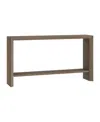 Hudson & Canal Osman 55" Wood Wide Rectangular Console Table