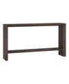 Hudson & Canal Osman 55" Wood Wide Rectangular Console Table