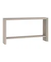 Hudson & Canal Osman 55" Wood Wide Rectangular Console Table
