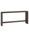 Hudson & Canal Osman 64" Wood Wide Rectangular Console Table
