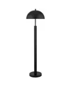 Hudson & Canal York 58" Tall Floor Lamp With Metal Shade In Blackened Bronze