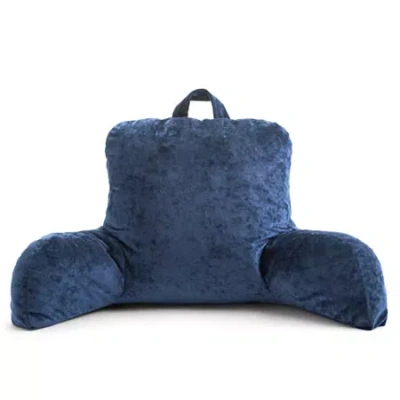 Hudson & Main Backrest Bed Rest Pillow In Blue