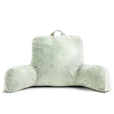 Hudson & Main Backrest Bed Rest Pillow In Green