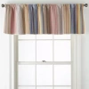 Hudson & Main Casen Rod Pocket Valance In Multi