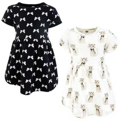 Hudson Baby 2pk Baby Dress Set In Black