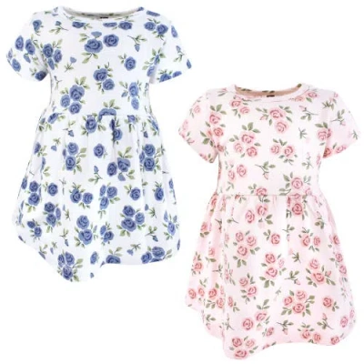 Hudson Baby 2pk Baby Dress Set In Black