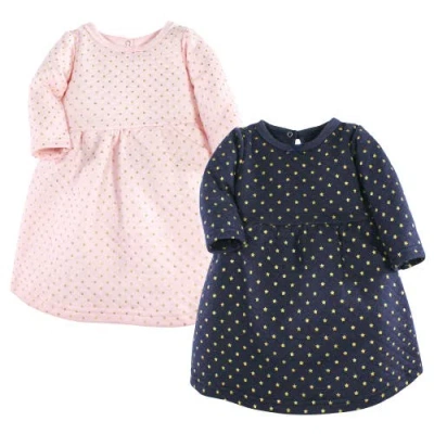 Hudson Baby 2pk Long Sleeve Dress In Multi