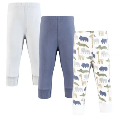 Hudson Baby 3pk Knotted Pants In Multi