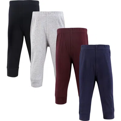 Hudson Baby 4-pack Pants Bottoms Set In Multi