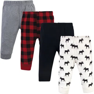 Hudson Baby 4-pack Pants Bottoms Set In Multi