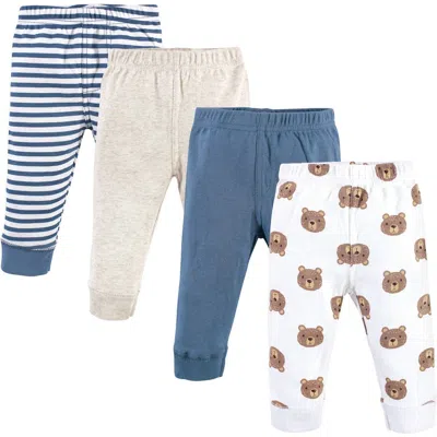 Hudson Baby 4-pack Pants Bottoms Set In Multi