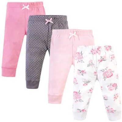 Hudson Baby 4pk Essential Pants Set In Multi