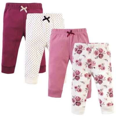Hudson Baby 4pk Essential Pants Set In Multi