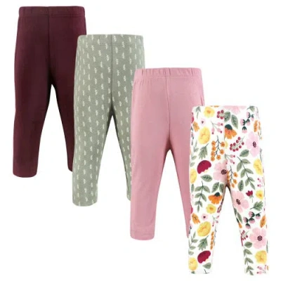 Hudson Baby 4pk Everyday Pants Set In Multi
