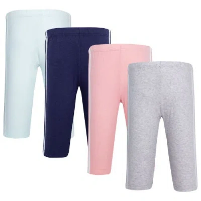 Hudson Baby 4pk Everyday Pants Set In Multi