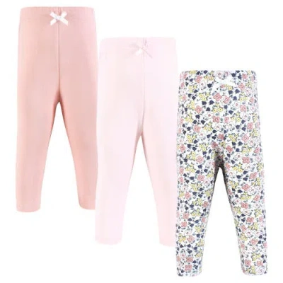 Hudson Baby Comfy Cotton Leggings In Pink