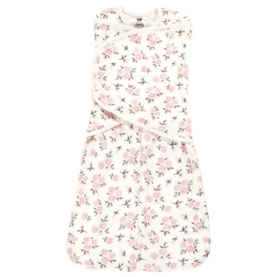 Hudson Baby Convertible Swaddle Sleeping Bag In White