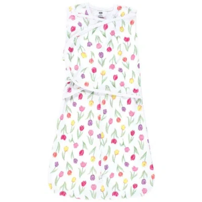 Hudson Baby Convertible Swaddle Sleeping Bag In Multi
