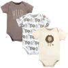 Hudson Baby Cotton 3-piece Bodysuit Bundle In Multi