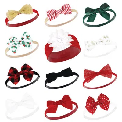 Hudson Baby Cotton And Synthetic Headbands (baby) In Multi