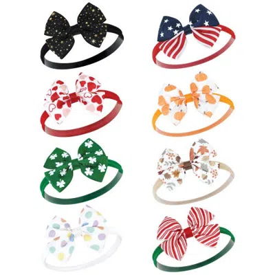 Hudson Baby Cotton And Synthetic Headbands (baby) In Multi