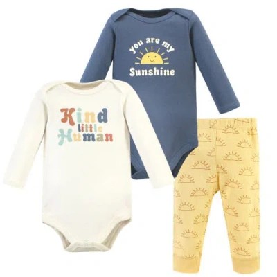 Hudson Baby Kids'  Cotton Bodysuit And Pant Set In Multi
