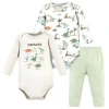 Hudson Baby Cotton Bodysuit And Pant Set In Multi