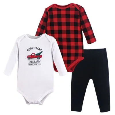 Hudson Baby Kids'  Cotton Bodysuit And Pant Set In Multi
