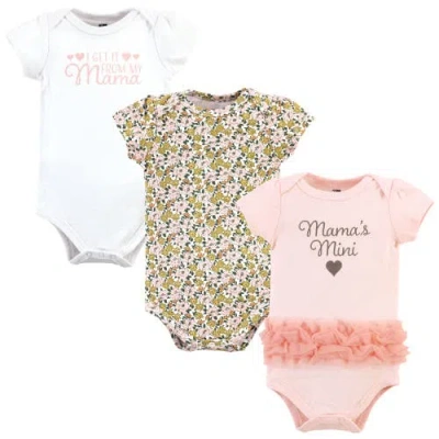 Hudson Baby Cotton Bodysuits 3-pack
