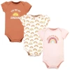 Hudson Baby Cotton Bodysuits 3-pack