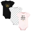 Hudson Baby Cotton Bodysuits 3-pack