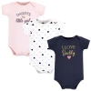 Hudson Baby Cotton Bodysuits 3-pack