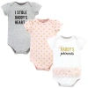 Hudson Baby Cotton Bodysuits 3-pack